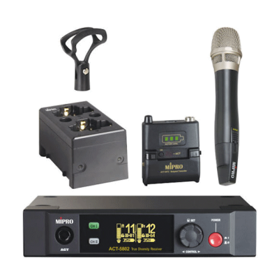 Wireless microphone systems